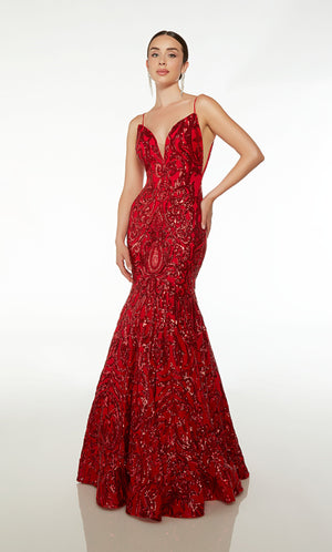 Alyce 61607 Sequin Embellished Prom Dress