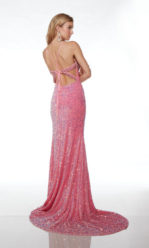 Alyce 61666 Sequin Embellished Long Dress