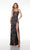 ON SALE SIZE 0 Alyce 61687 Floral  Beaded Sequin Formal Dress