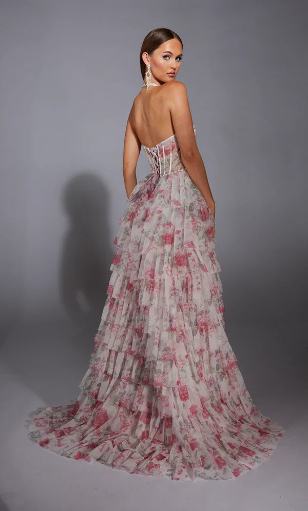 alyce paris 61730 alyce long halter elegant medium fullness dress Formal Dress: 61770. Long, Strapless, Medium Fullnes