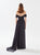 Tarik Ediz 52009 Polina Elbise Off-Shoulder Satin Dress