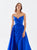 Tarik Ediz 52126 Sweetheart Neck Draped Dress