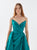 Tarik Ediz 52126 Sweetheart Neck Draped Dress