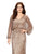 Ashley Lauren 11302 Dolman Sleeves Sequin Gown