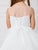 Layered Mesh Skirt Communion Gown 7018