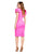 Ashley Lauren 4656 Scuba Cocktail Dress