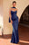 Cinderella Divine 7438 Satin Two-Piece Bridesmaid Evening Gown