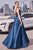 A-line Soft Satin Dress Ladivine 7447