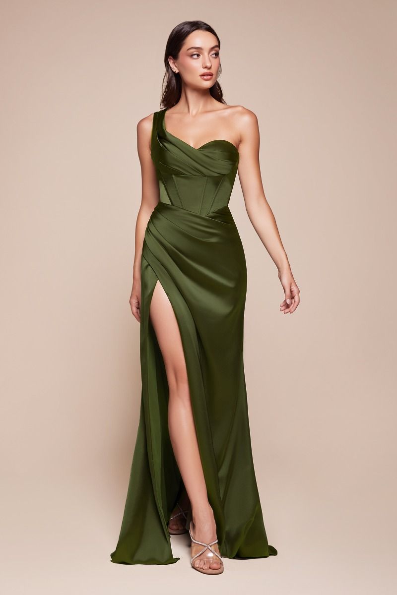 One Shoulder Dress 7448B Sparkly Gowns One Shoulder Dress 7448B Sparkly Gowns