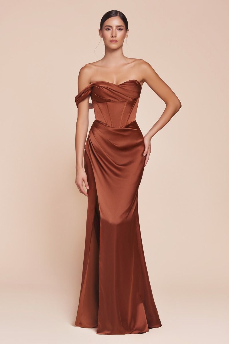 One Shoulder Dress 7448B Sparkly Gowns One Shoulder Dress 7448B Sparkly Gowns