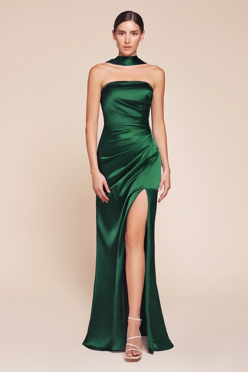 Strapless Satin Prom Dress 7451 Sparkly Gowns Strapless Satin Prom Dress 7451 Sparkly Gowns
