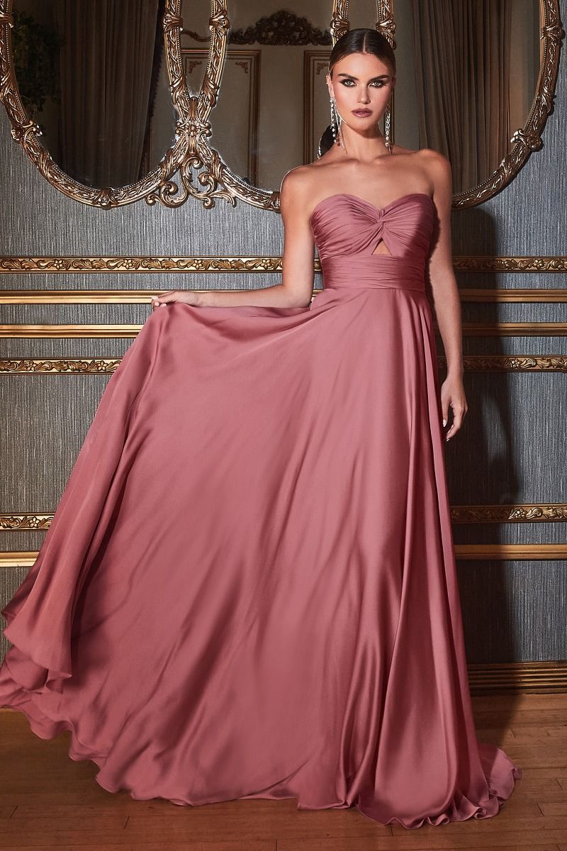 Strapless A-line Evening Gown La Divine 7496 Sparkly Gowns Strapless A-line Evening Gown La Divine 7496 Sparkly Gowns