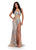 Ashley Lauren 11599 Fully Beaded Strapless Dress