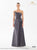 Tarik Ediz 98300 Strapless Pleated Gown