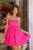 Ava Presley 29837 Strapless Satin Short Dress