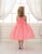 Satin Flower Bodice with Tulle Flower Girl Dress D-754