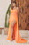 Strapless Corset Long Satin Gown E1237 by Nox Anabel