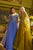 Embellished A-line Gown with Cape GL3606
