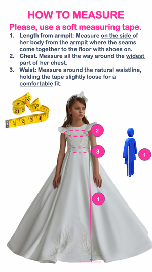 Communion Flower Girl Dress Celestial 3825