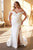 Curves Pleated  Wedding Gown CD944WC