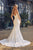Cowl Neckline Wedding Gown Nox Anabel JE954