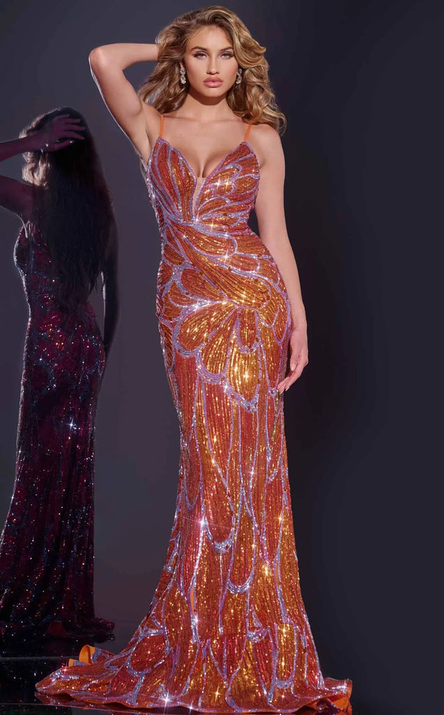 ON SALE SIZE 0 Sequin Prom Dress By Jovani 42600