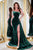 Portia & Scarlett PS23030 One Shoulder Fringe Embellishment Prom Gown