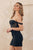 Semi-Sweetheart Neckline Short Gown R806 by Nox Anabel