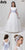 3/4 Sleeves Spanish Communion Gown Marla T127