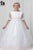 Size 10 in stock Sleeves Spanish Communion Gown Marla T238