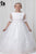 French Sleeves Spanish Communion Gown Marla T238