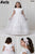 Short Sleeves Rustic Chiffon Spanish Communion Gown Marla T246