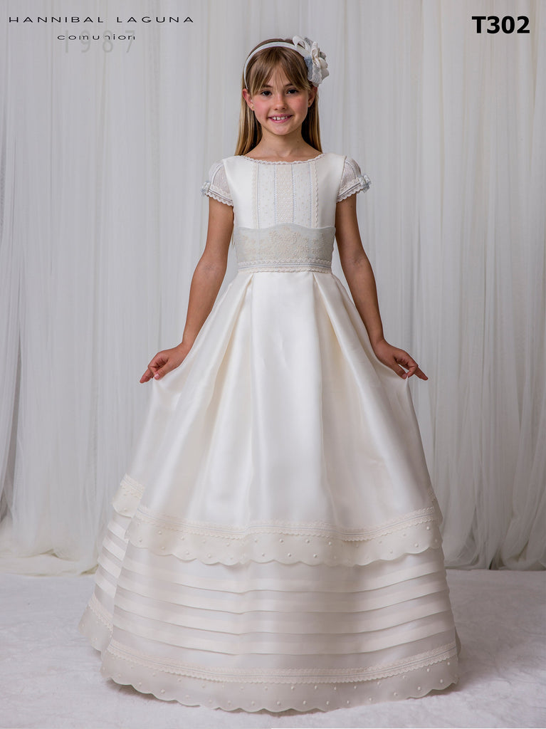 Spanish Communion Gown Hannibal Laguna T302