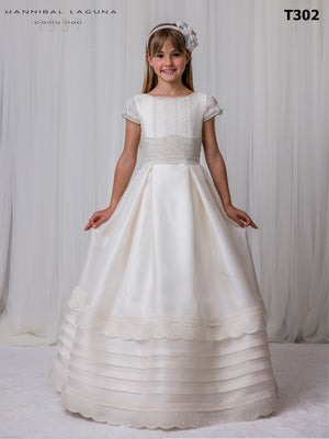 Spanish Communion Gown Hannibal Laguna T302