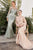 Fully Pearled Long Sleeves Evening Dress Andrea & Leo A0997