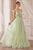 Andrea & Leo A1206 Halter Neckline Garden Lace Prom Gown