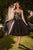 Andrea & Leo Couture A1227 Tea Length Black Tulle