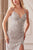 Andrea & Leo A1229 Feather Embellishment Mermaid Gown