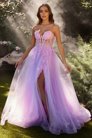 Andrea & Leo A1237 Off the Shoulder Prom Dress