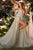 Andrea & Leo A1261 Lace Embellished Tulle Layered Gown