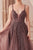 Andrea & Leo A1261 Lace Embellished Tulle Layered Gown