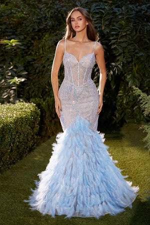 Andrea & Leo A1298 Embellished Mermaid Gown
