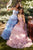 Andrea & Leo A1334 Floral Printed A-Line Dress