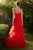 Andrea & Leo A1337 Red Strapless Mermaid Gown