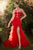 Andrea & Leo A1337 Red Strapless Mermaid Gown
