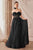 Andrea & Leo A1341 Strapless Chiffon A-Line Dress