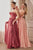 Andrea & Leo A1341 Strapless Chiffon A-Line Dress