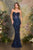 Andrea & Leo Couture A1481 Strapless Fitted Gown