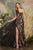 Andrea & Leo Couture One-Shoulder Fitted Gown A1502