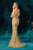 Andrea & Leo Couture Off-Shoulder Fitted Gown A1507